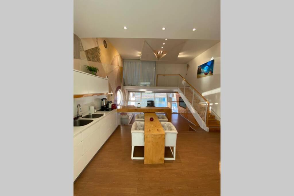 Ferienwohnung Haverim Ba'Lagouna Amazing Duplex 3Br Front Sea Eilat Exterior foto